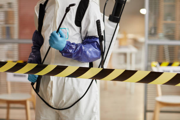 Professional Infectious Disease Decontamination technician working in Oyens, IA
